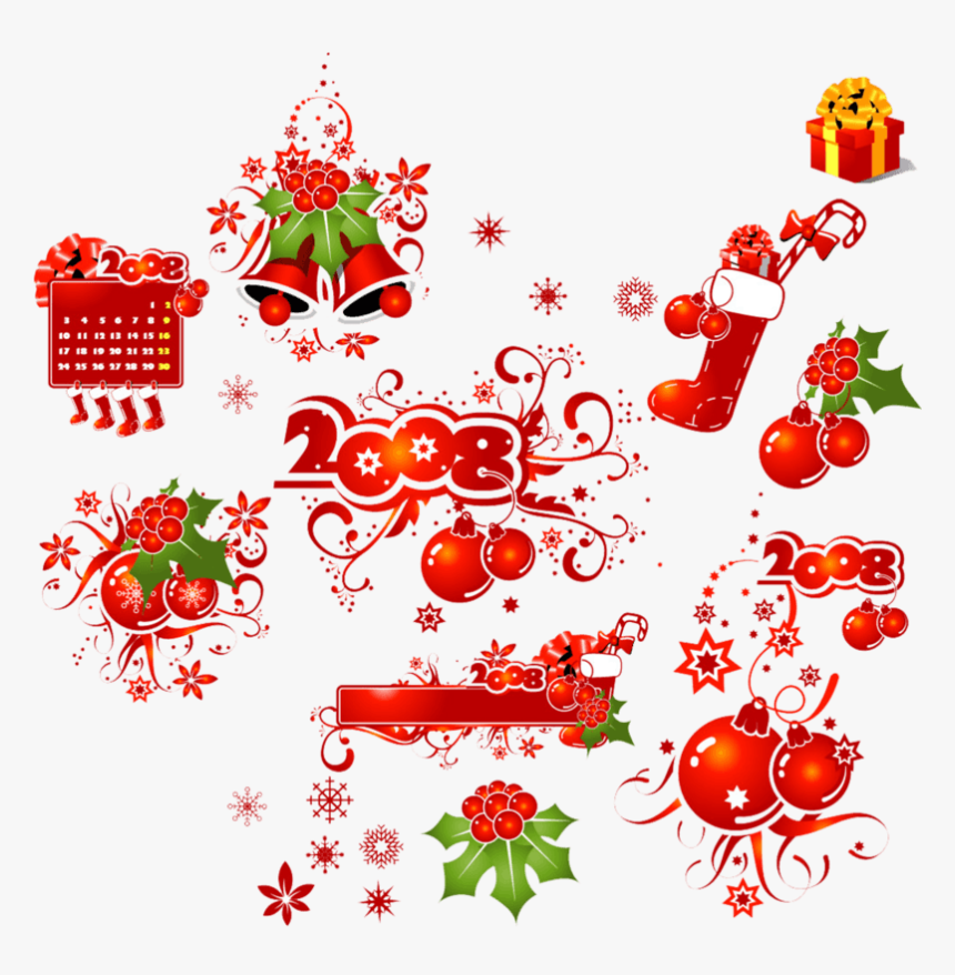 新年年货节漂浮云朵装饰元素 - Christmas, HD Png Download