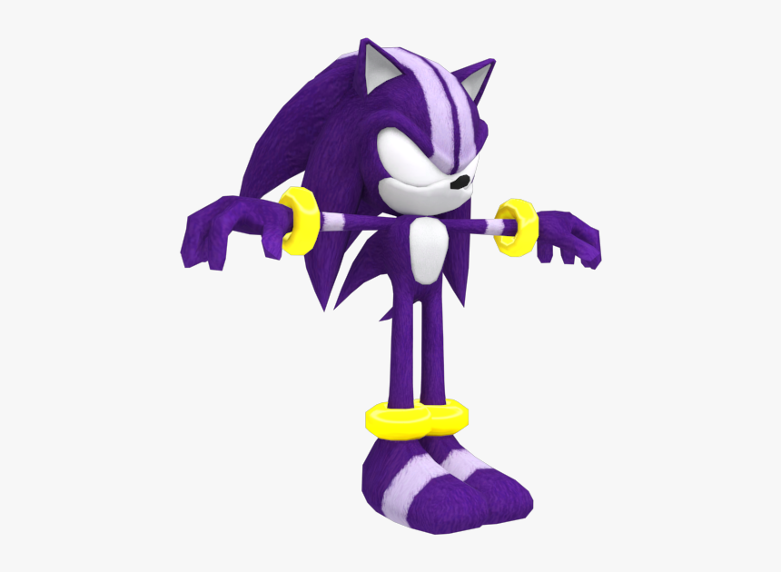 Sonic News Network - Sonic And The Secret Rings Model, HD Png Download