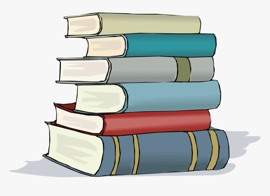 28 Collection Of Book Stack Clipart Png - Stack Of Books Clipart, Transparent Png