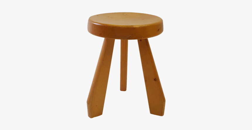 Charlotte Perriand Stool - Tabouret Perriand Les Arcs, HD Png Download