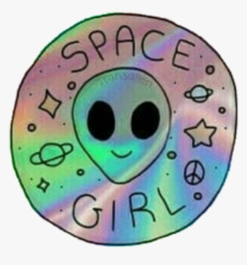 #alien👽 #spacegirl #love #galaxy #galaxyedit - Aliens Pastel, HD Png Download