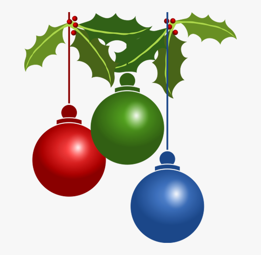 Christmas Clip Art - Christmas Ornaments Clipart, HD Png Download
