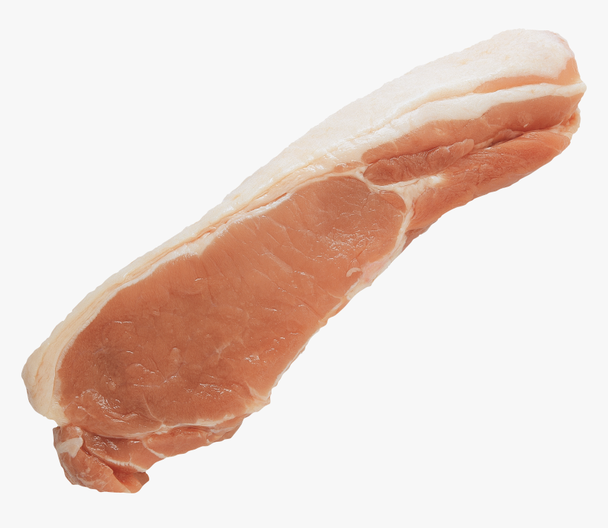 Meat Png Image - Transparent Background Raw Bacon Png, Png Download