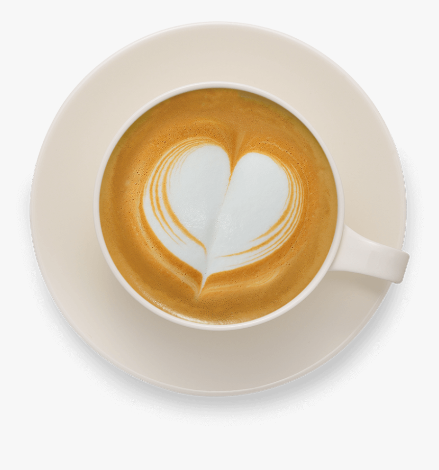 Transparent Latte Coffee Heart, HD Png Download