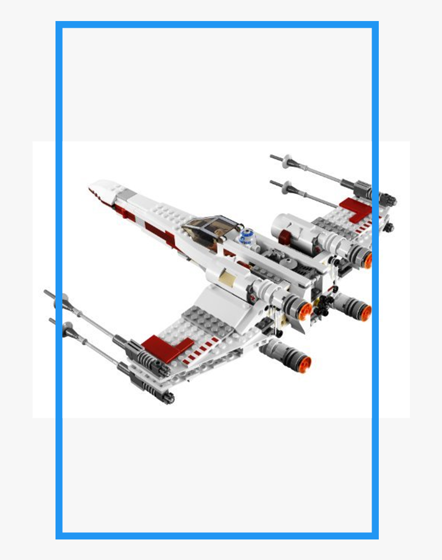 Lego Star Wars X- Wing Fighter Red Squadron Machine - Lego Star Wars Starfighter, HD Png Download