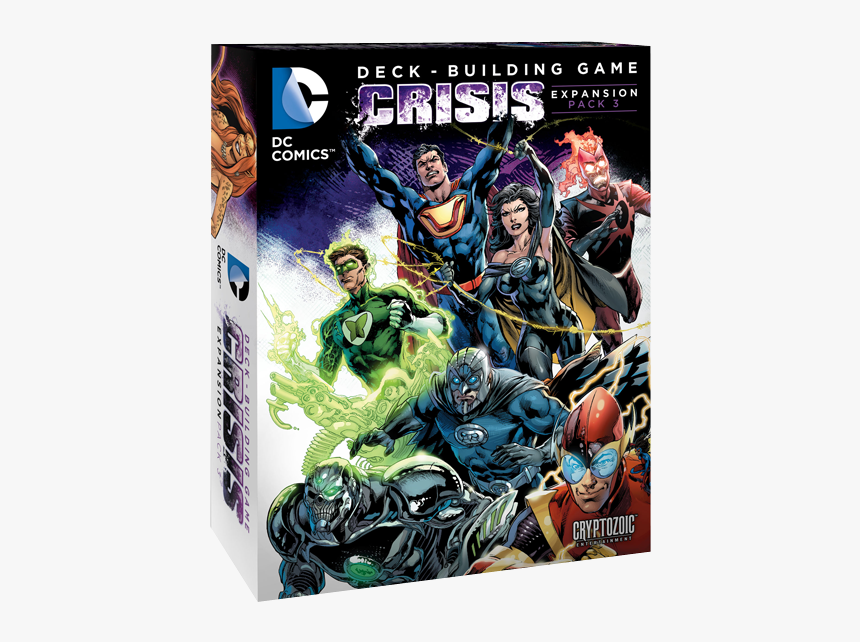 Dc Comics Deck Building Game Crisis Expansion Pack, HD Png Download