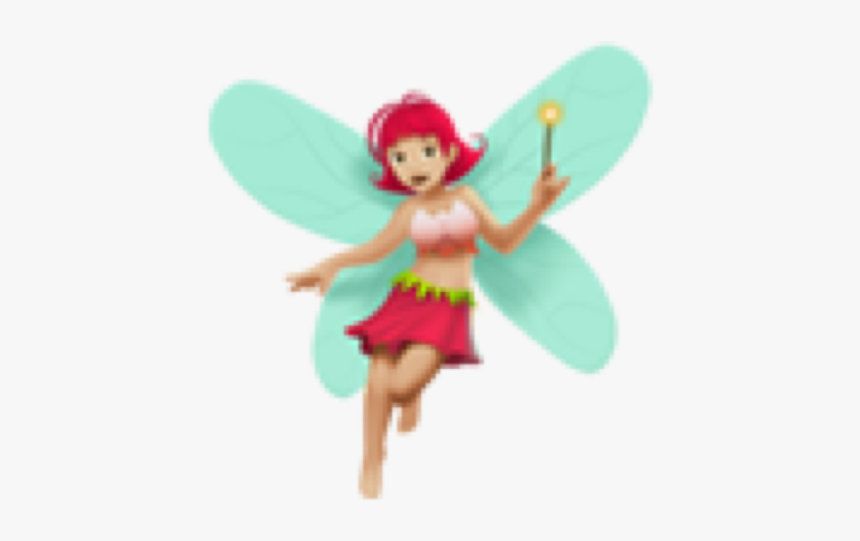 #emoji #emojiface #emojis #cute #aesthetic #multicolor - Fairy Emoji, HD Png Download