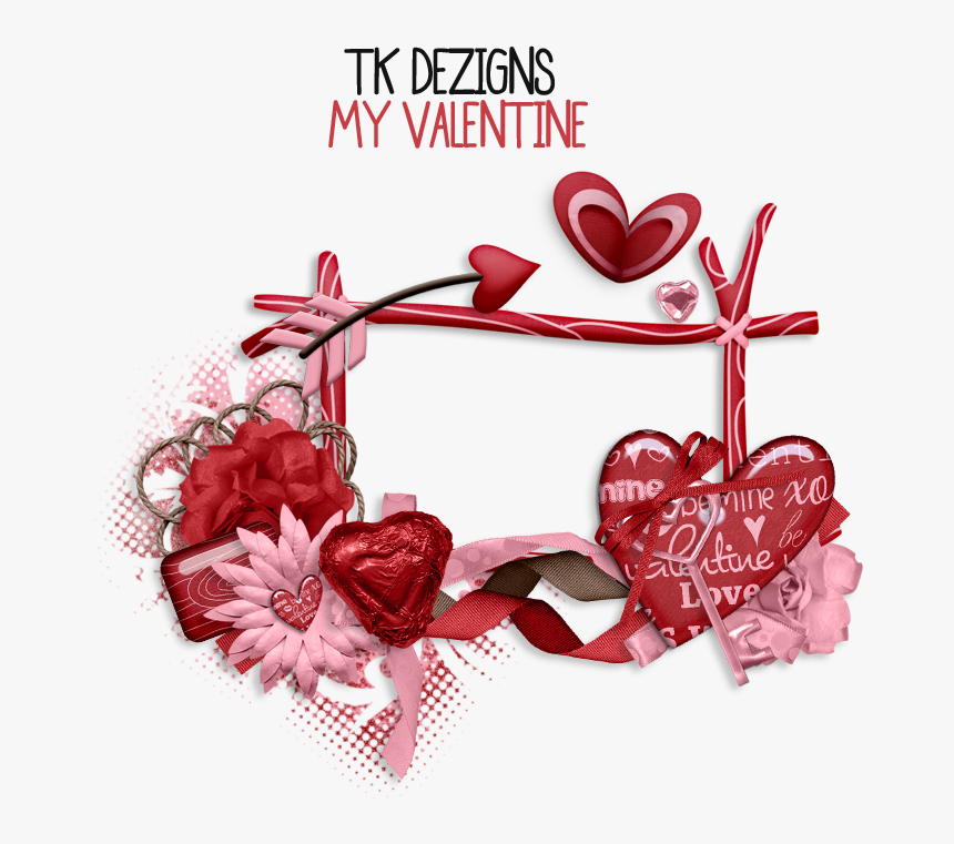 Valentines Day Frame Png, Transparent Png