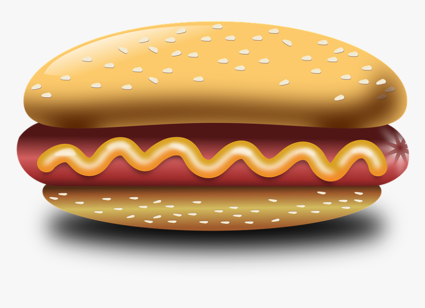 Careta De Hot Dog Vector, HD Png Download