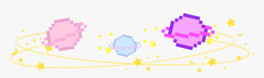 🌎💫
#planets #glitter #star #aesthetic #headband #cute - Aesthetic Crown Png, Transparent Png