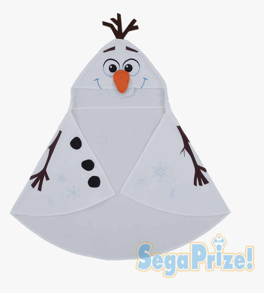 アナと雪の女王２ オラフ　プレミアムフード付ブランケット - オラフ フード 付き プレミアム ブランケット, HD Png Download