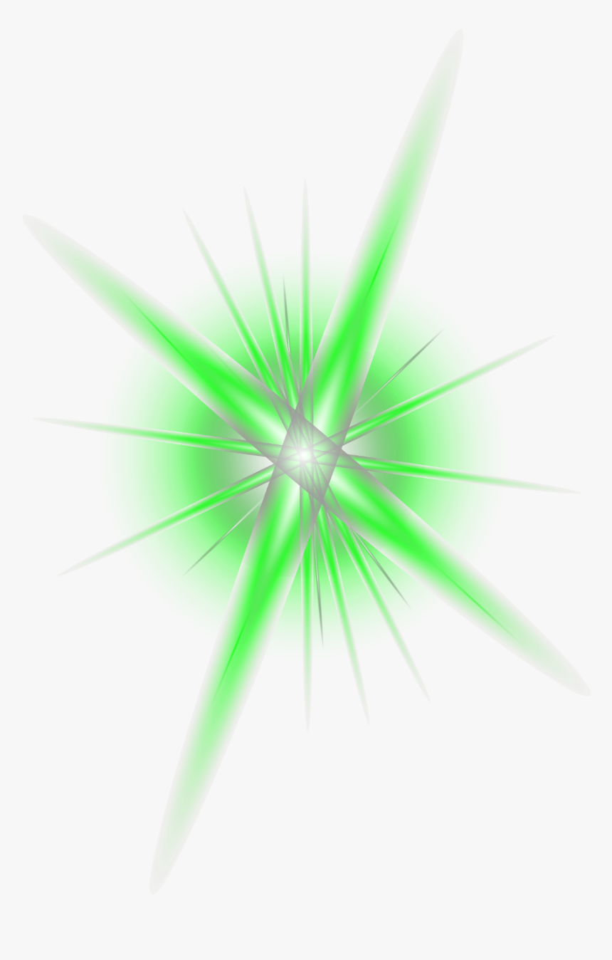 #light #lighttrails #star #green #greenlight #greenstar - Macro Photography, HD Png Download