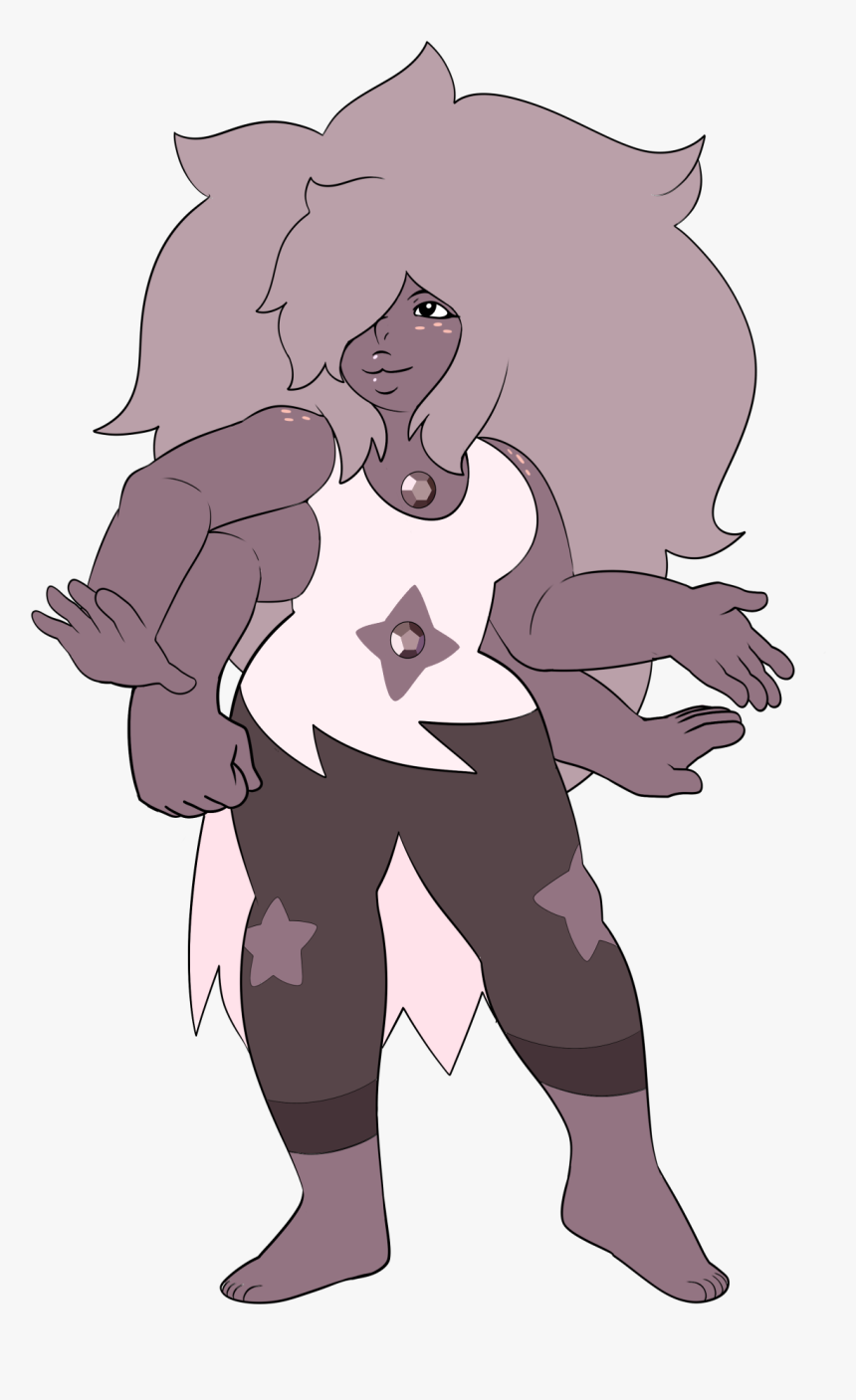 Smoky Quartz Rose And Amethyst, HD Png Download