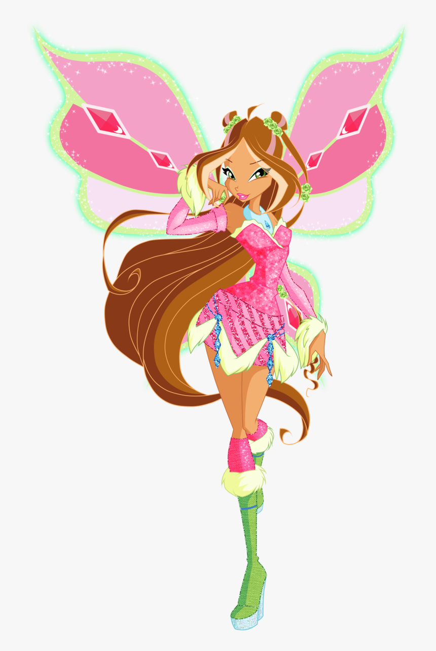 Winx Club Flora Lovix, HD Png Download