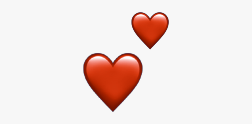#red #heart #hearts #emoji #emojis #heartemoji #aesthetic - Heart, HD Png Download