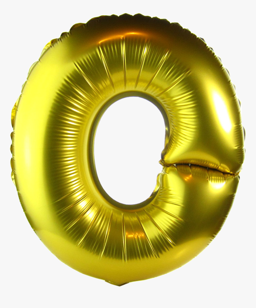 Alphabet Balloons - Gold, HD Png Download