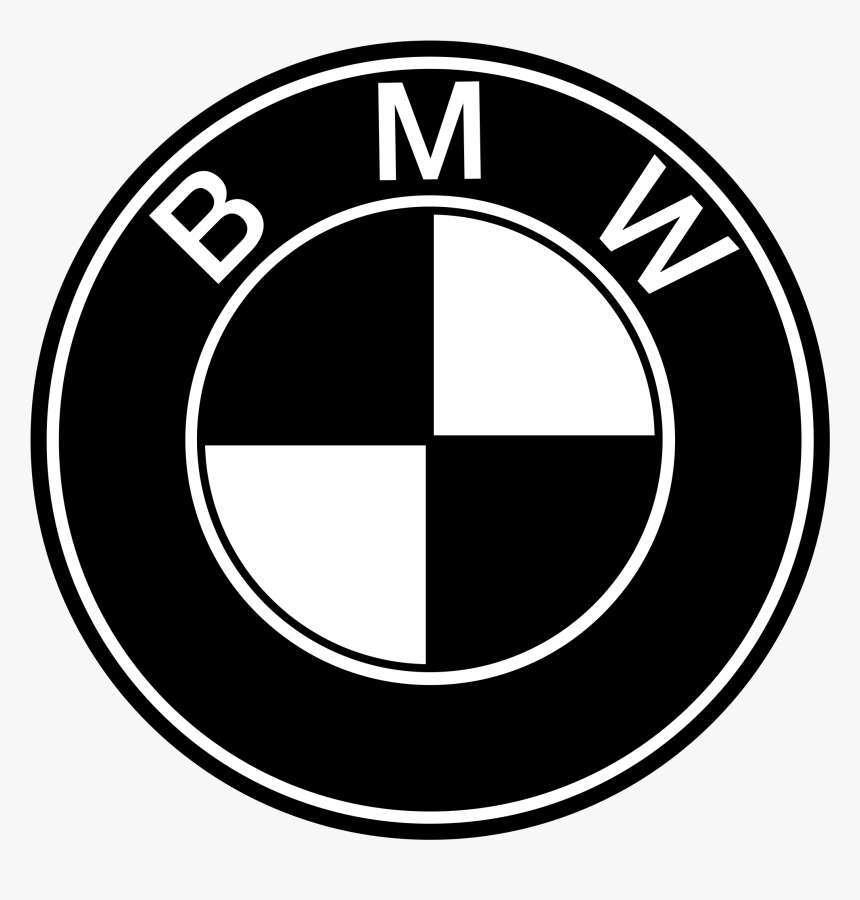 White Bmw Logo Png, Transparent Png