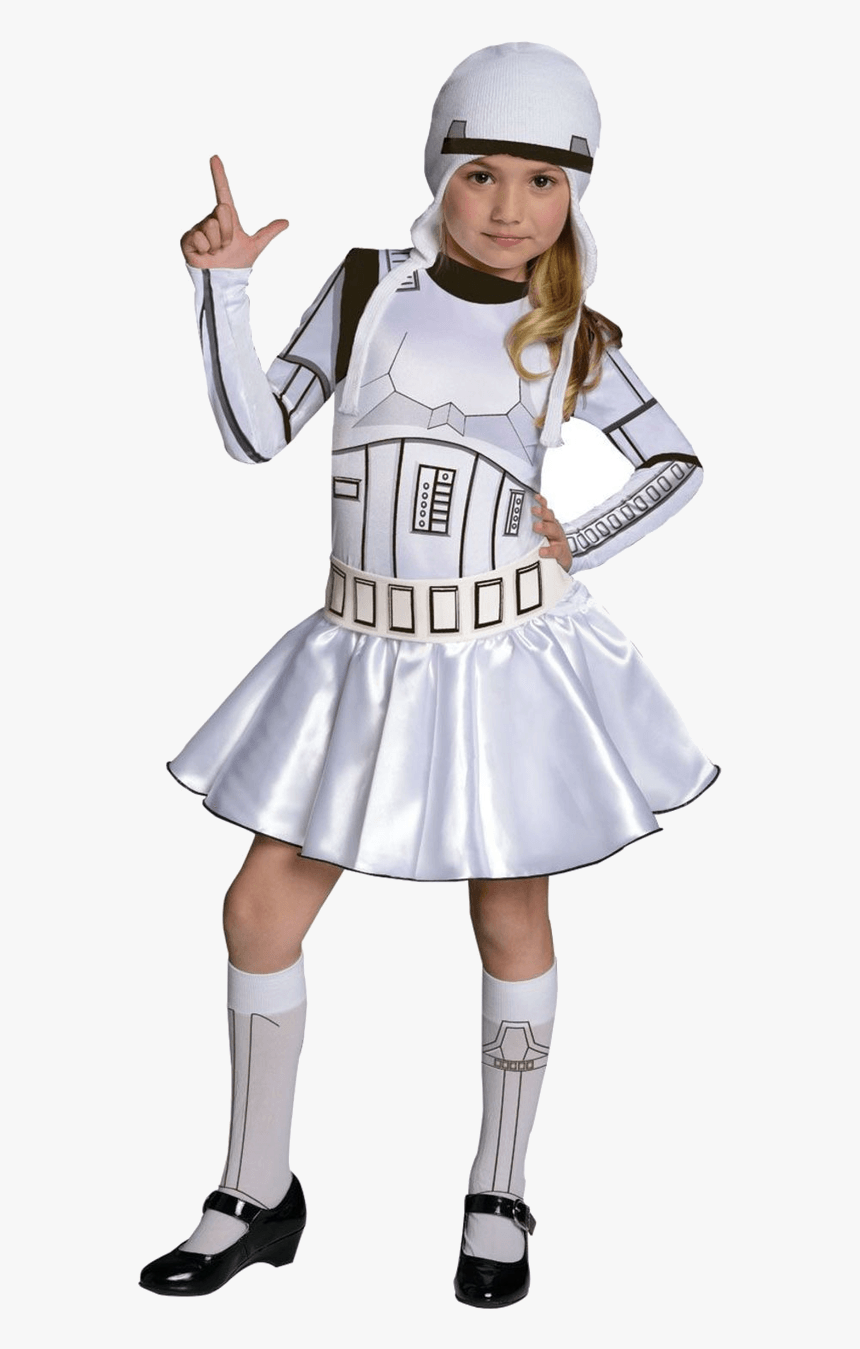 Storm Troopers Costume For Girls, HD Png Download