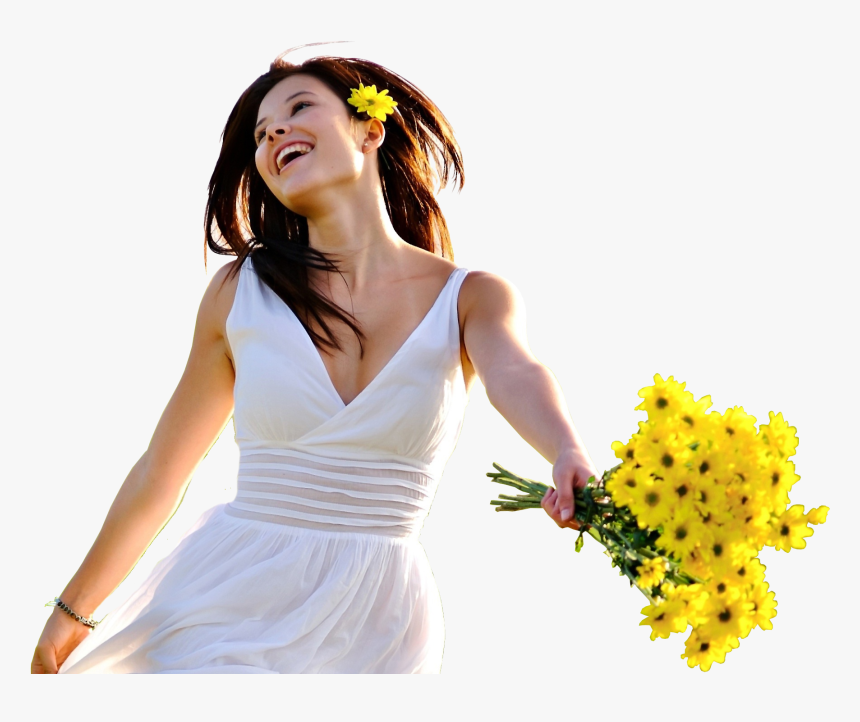 Happy Girl Png, Transparent Png