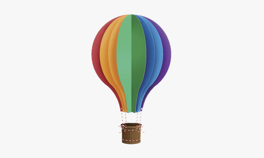 Transparent Balloon - Hot Air Balloon, HD Png Download