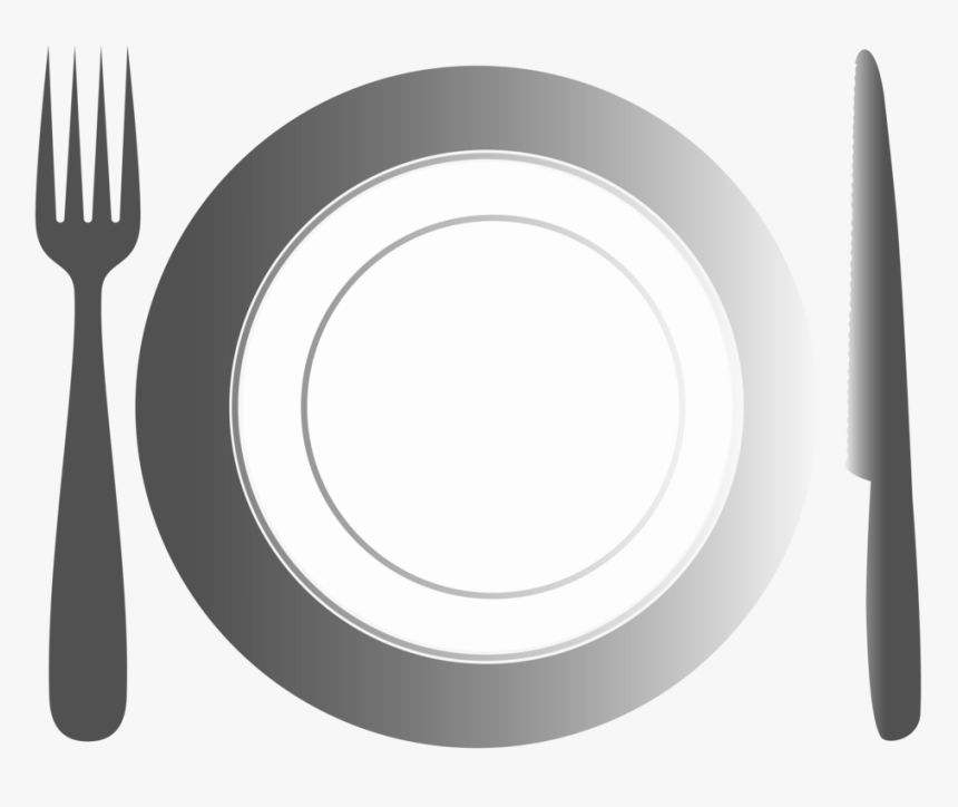 Fork,plate,tool - Circle, HD Png Download