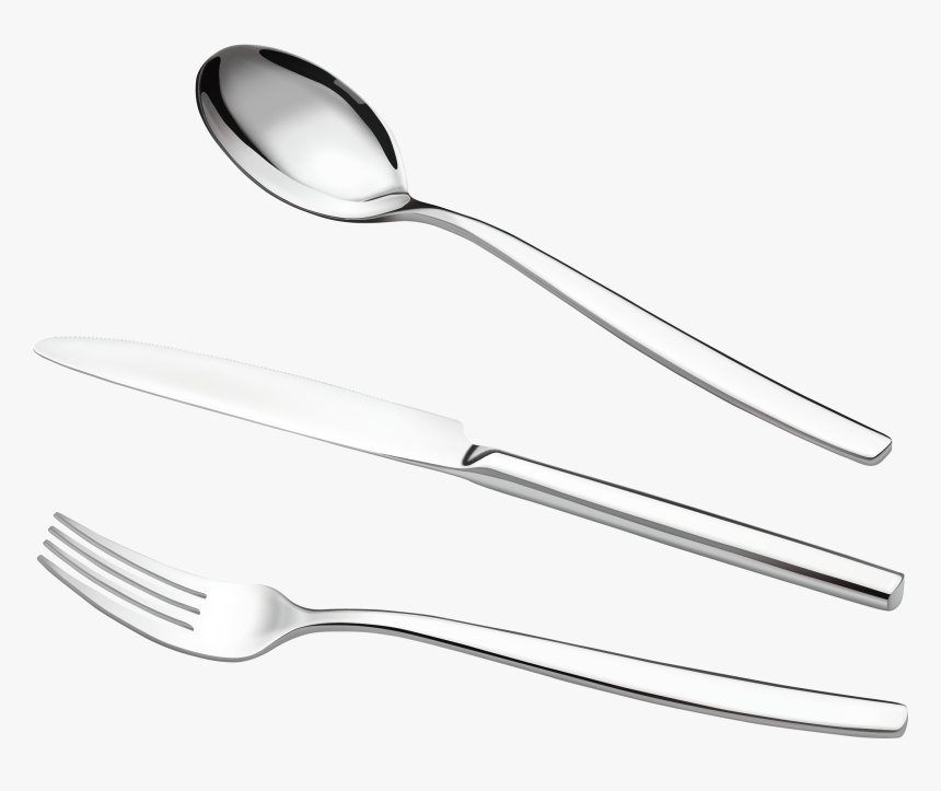 Knife Fork Western Food - Spoon, HD Png Download