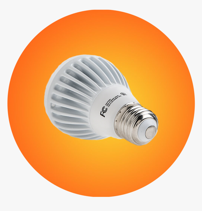 Led Light Bulb - Compact Fluorescent Lamp, HD Png Download