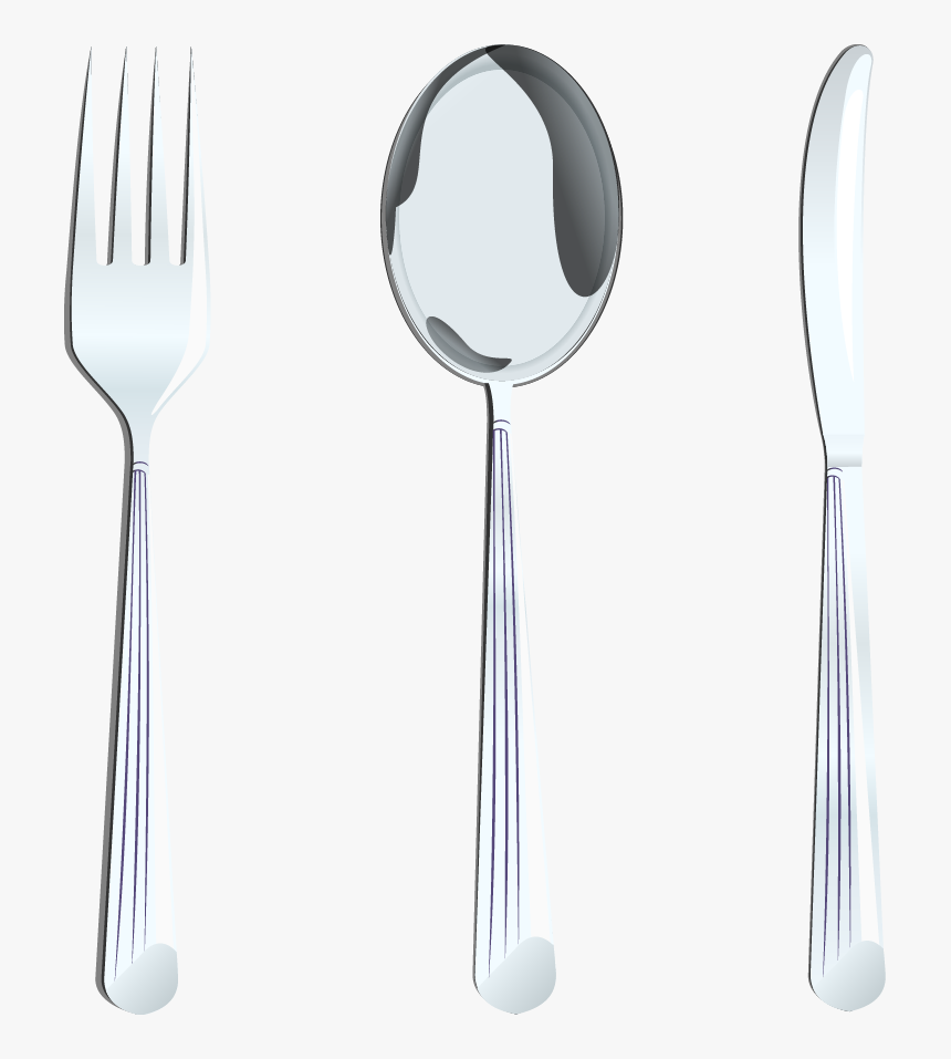 Fork Tableware Spoon - Knife, HD Png Download