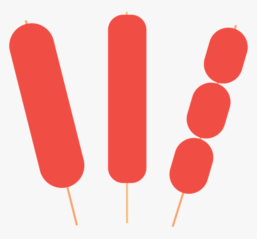Hotdog, Hotdogonstick, Stick, Cheese, Food, Fast Food - Hotdog On Stick Clipart Png, Transparent Png
