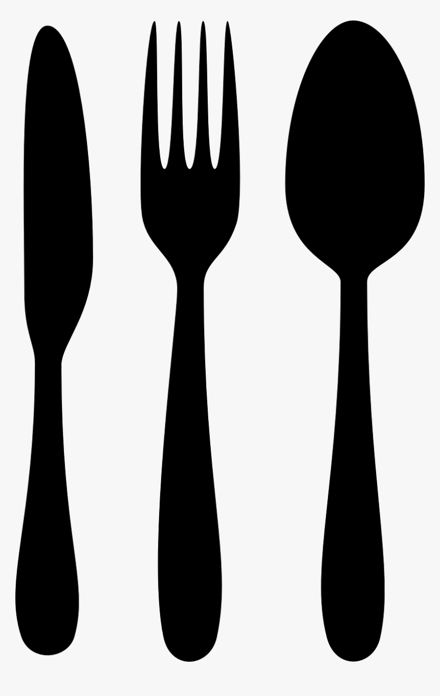 Resources For Families Over The Holiday Break With - Fork Spoon Knife Silhouette, HD Png Download