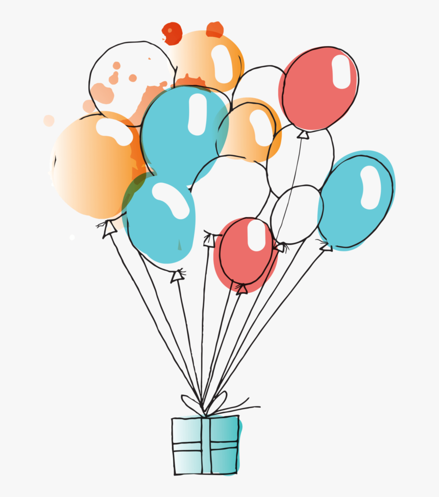 Balloons Watercolor Clipart Png Image Free Download Cute Balloons