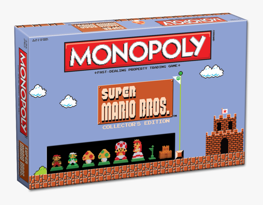 Super Mario Brothers Monopoly, HD Png Download