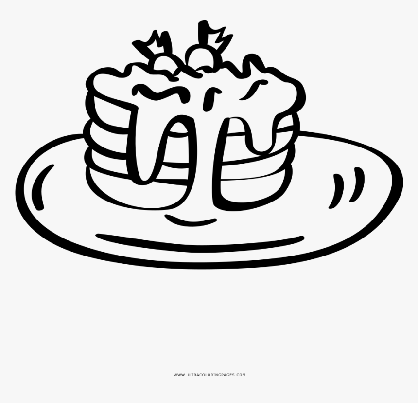 Transparent Pancake Stack Png, Png Download