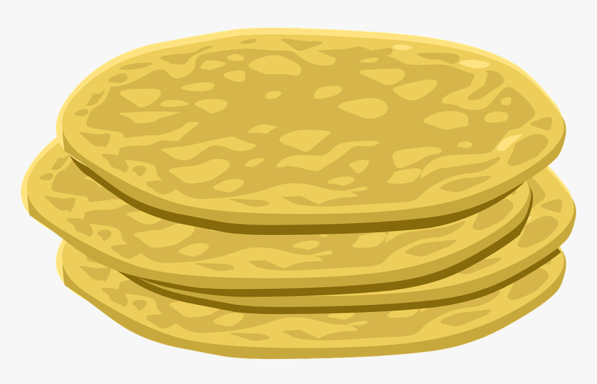 Pancakes Stack Breakfast Free Picture - Tortilla Clipart Png, Transparent Png