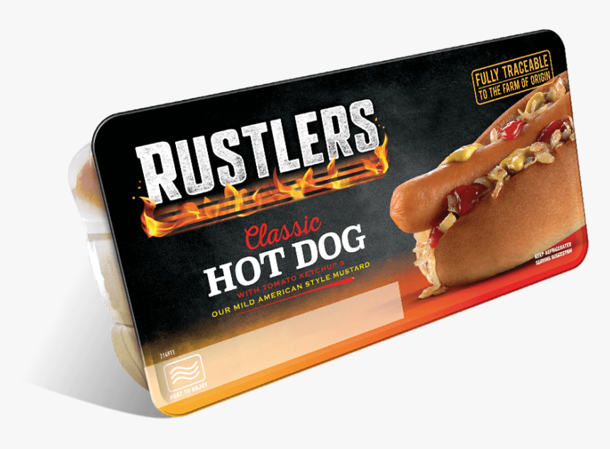 Rustlers Microwave Hot Dog, HD Png Download