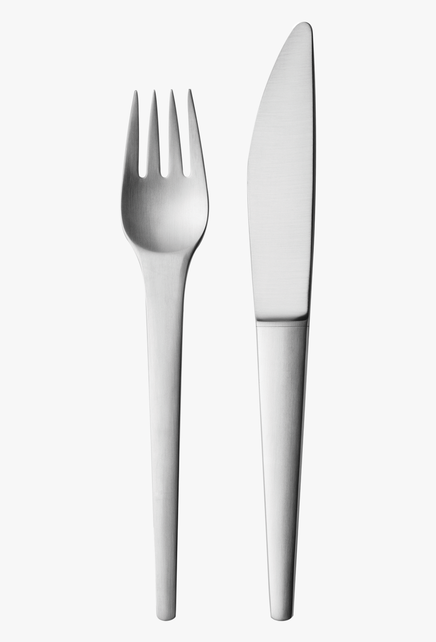 White Dinner Knife Png - Knife And Fork Png, Transparent Png