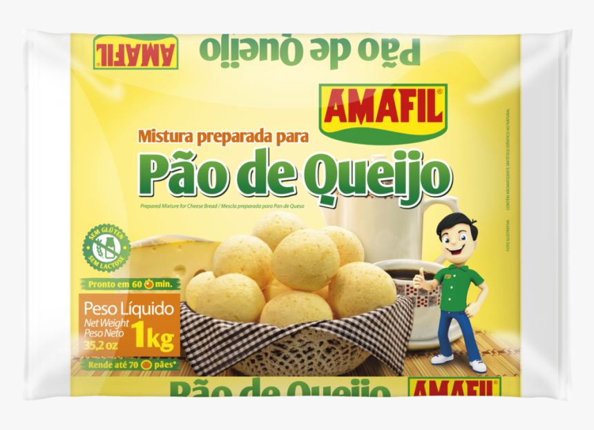 Pao De Queijo Amafil 5kg, HD Png Download