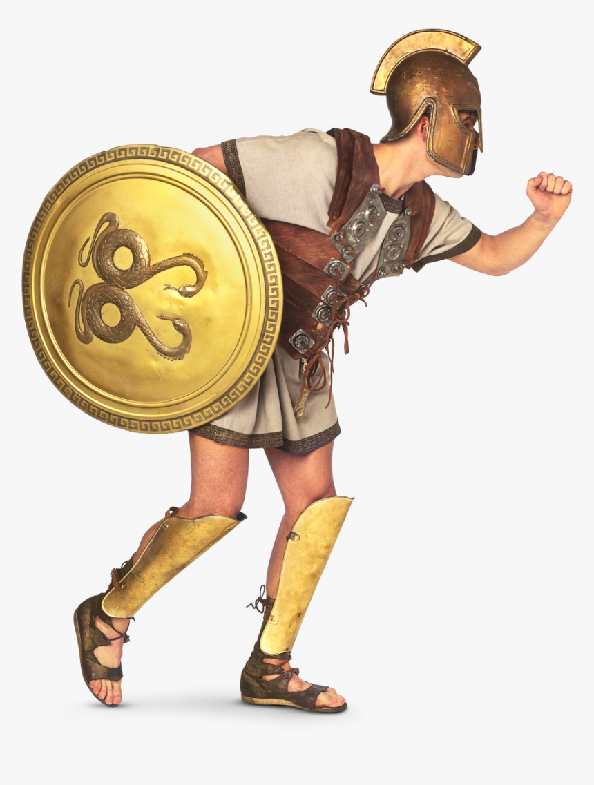 Trojan Clipart Athenian Ancient Greek Warrior Transparent, HD Png