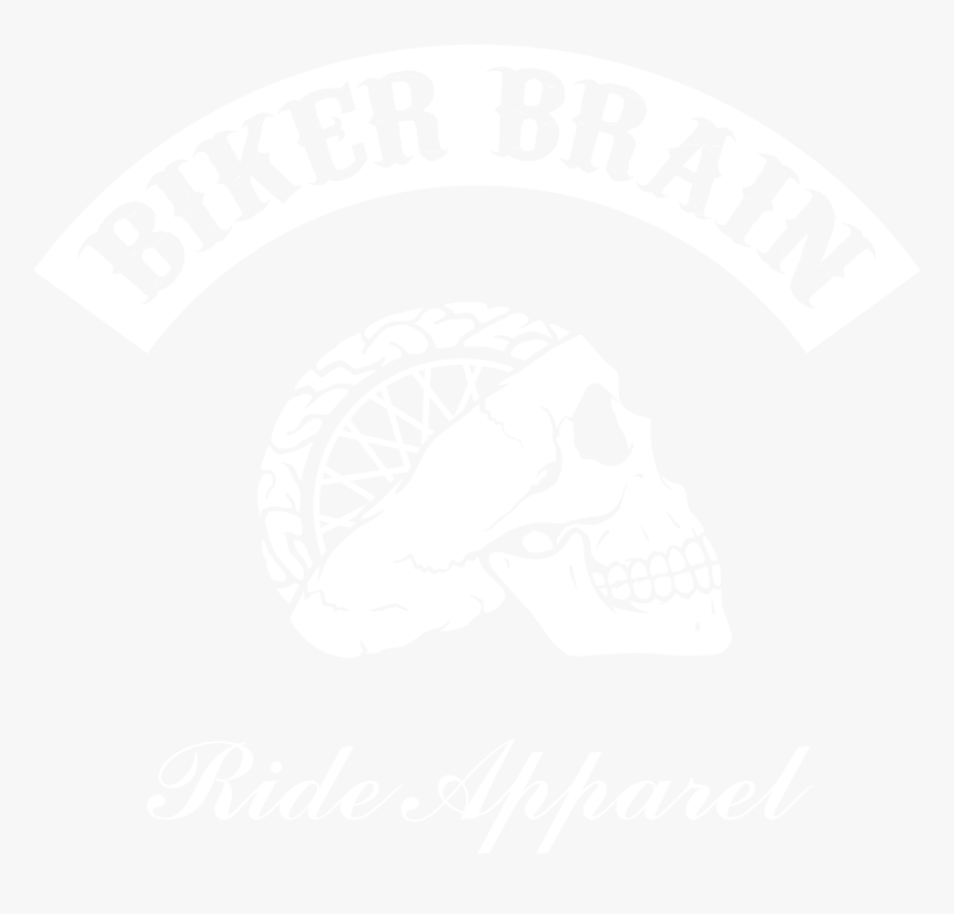 Biker Brain Ride Apparel - Poster, HD Png Download