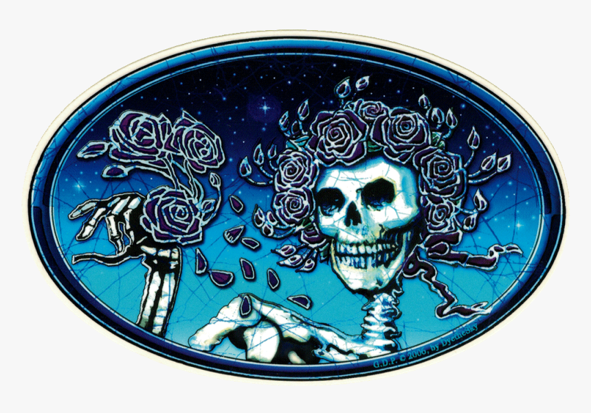 Grateful Dead Skull And Roses, HD Png Download