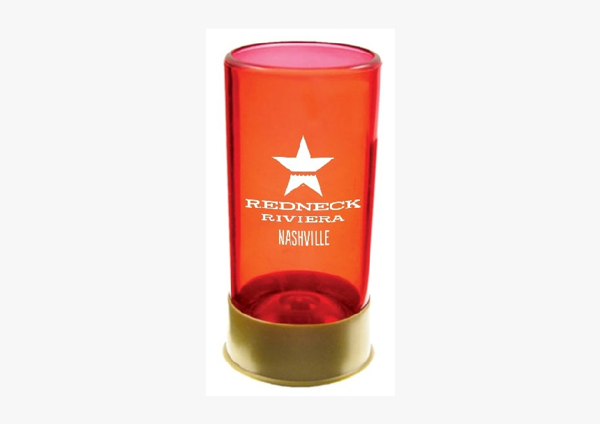 Redneck Riviera Red Shotgun Shell Shotglass 
 Title - Caffeinated Drink, HD Png Download