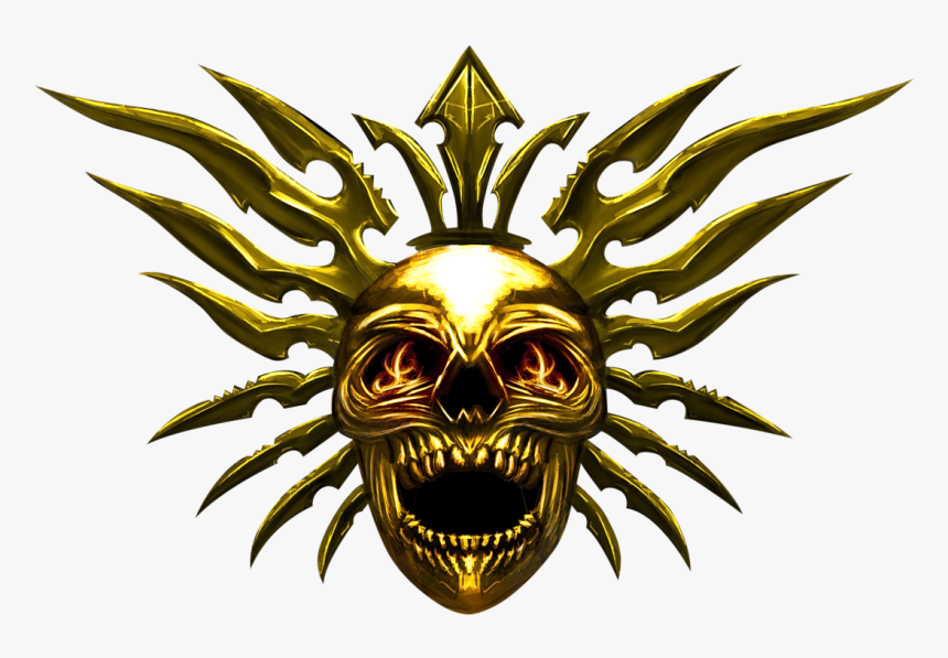 Metal Blade Skull - Skull, HD Png Download