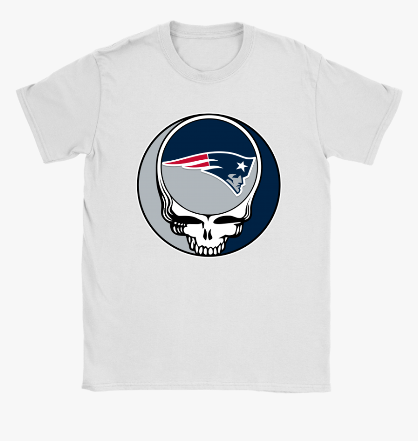 Nfl Team New England Patriots X Grateful Dead Logo - Z Records T Shirt, HD Png Download