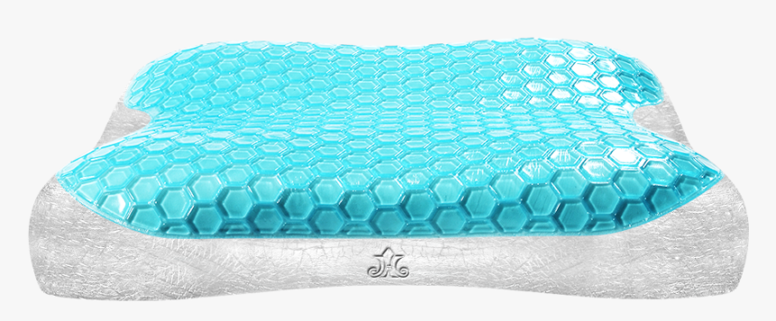 Blue Cellular Neck Care Pillow - Wool, HD Png Download
