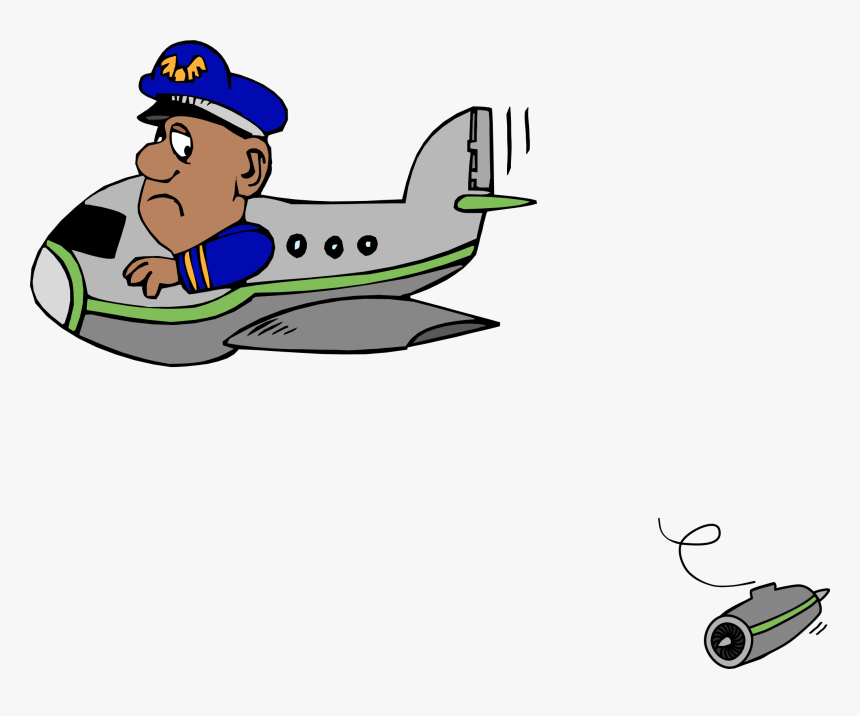 Airplane 0506147919 Fighter Pilot Cartoon Drawing - Pilot Clip Art, HD Png Download
