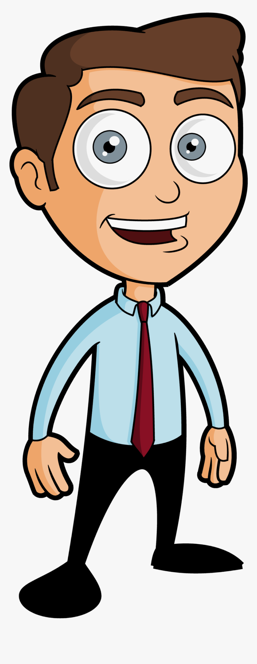 Cartoon Man Png- - Cartoon Man Clipart, Transparent Png