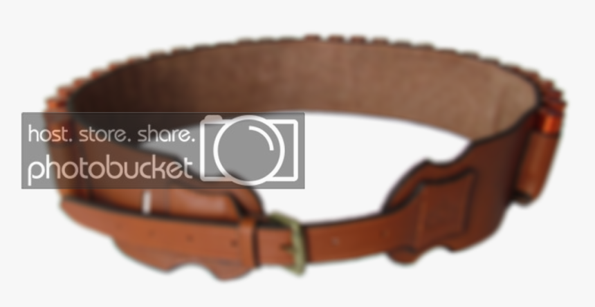 Genuine Leather Shotgun Shell Holder Belt Ammo Cartridge - حزام الخرطوش الصيد, HD Png Download