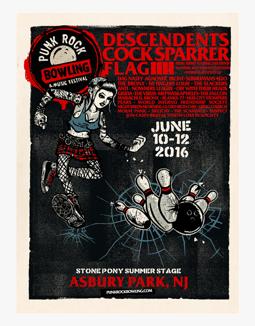 Punk Rock Bowling, HD Png Download