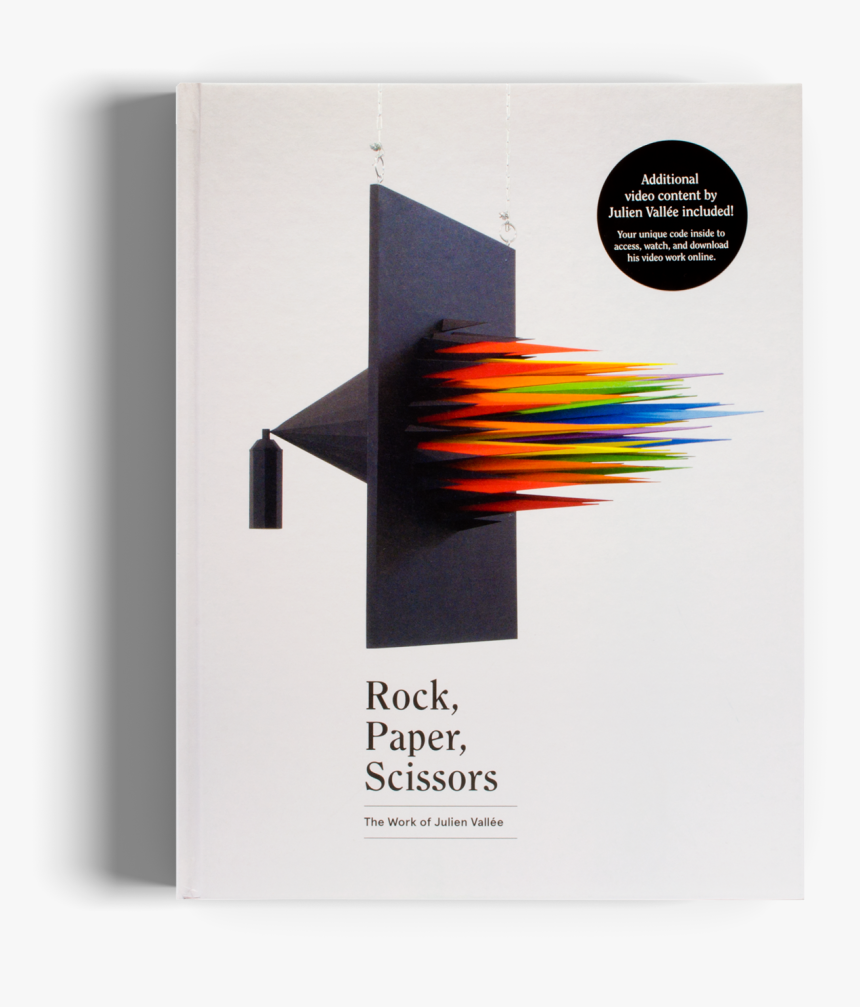 Rock Paper Scissors Gestalten Book Julien Vallee 
 - Graphic Design, HD Png Download