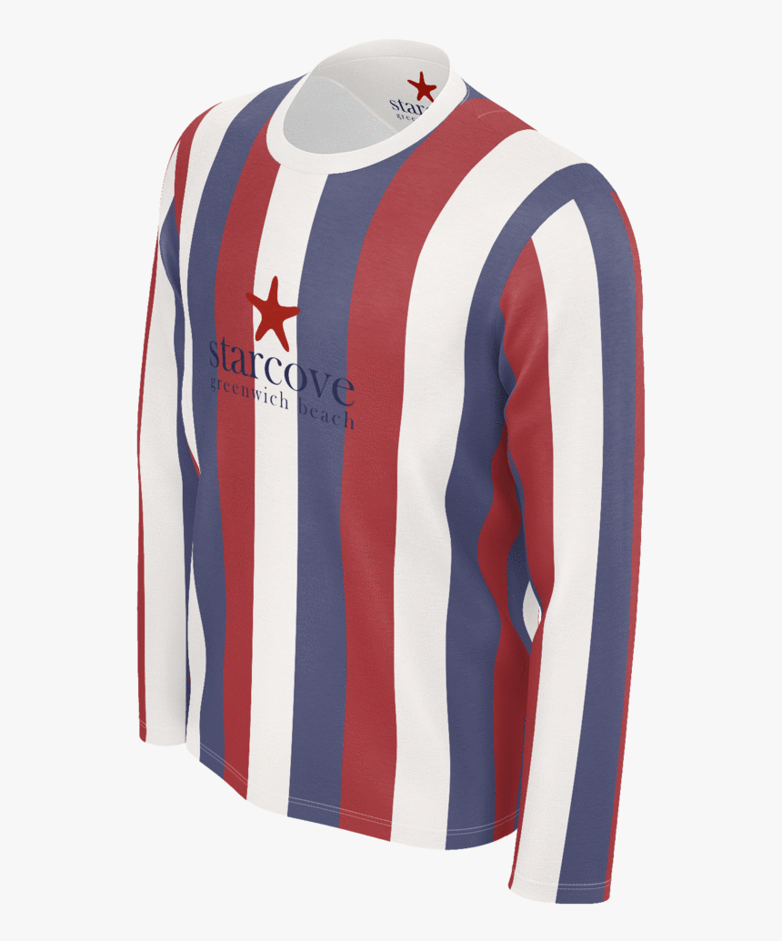 Transparent Vertical Stripes Png - Long-sleeved T-shirt, Png Download